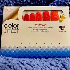 Retired Color Street BRAZILLIONAIRE Pedicure